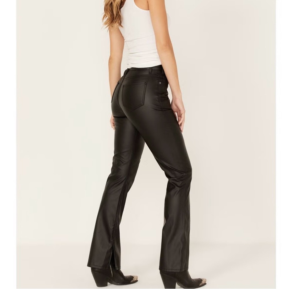 NWT-Rock & Roll Denim Feaux/Vegan Leather Pants